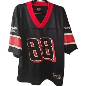Chase Authentics Dale Earnhardt Jr. #88 Black Red Jersey Mens Size XL